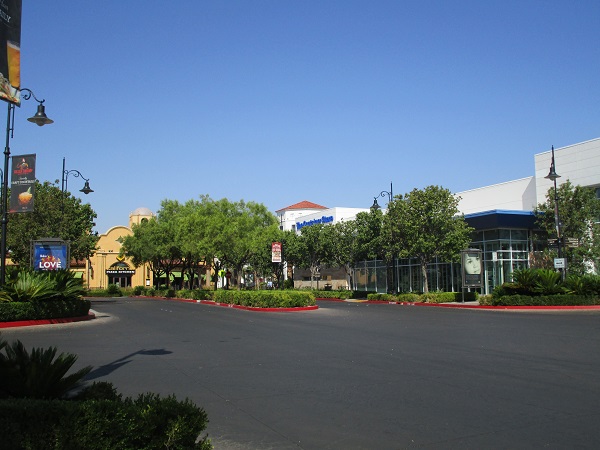 This is the entrance to Town Square